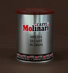 Molinari - 5* E. 
Cinque Stelle - 5*
eszpresszó keverék 
250 g